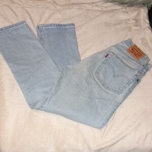 Levi's Sky Blue Denim Jeans